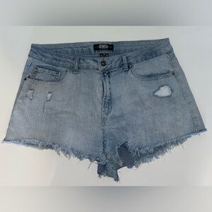Denim jean shorts